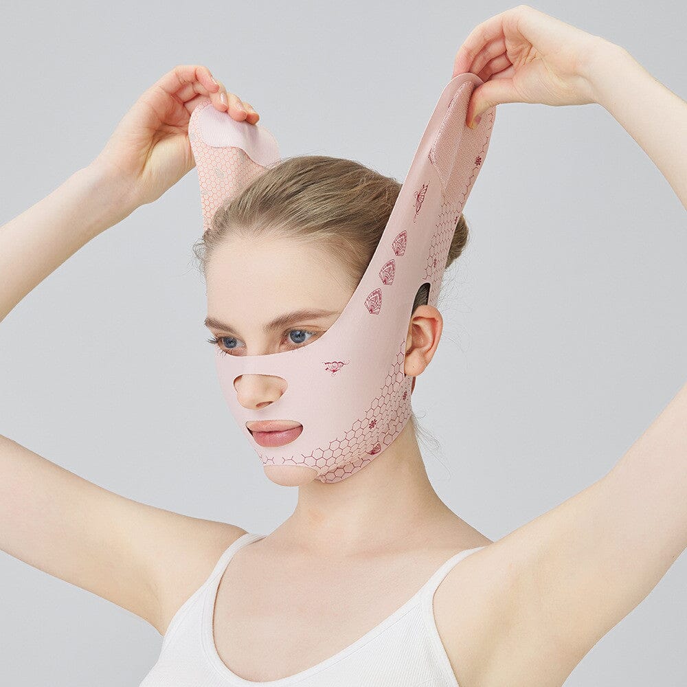 Máscara V-Face – Modela Mandíbula, Diminui Papada e Realça sua Beleza