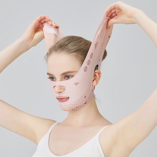 Máscara V-Face – Modela Mandíbula, Diminui Papada e Realça sua Beleza