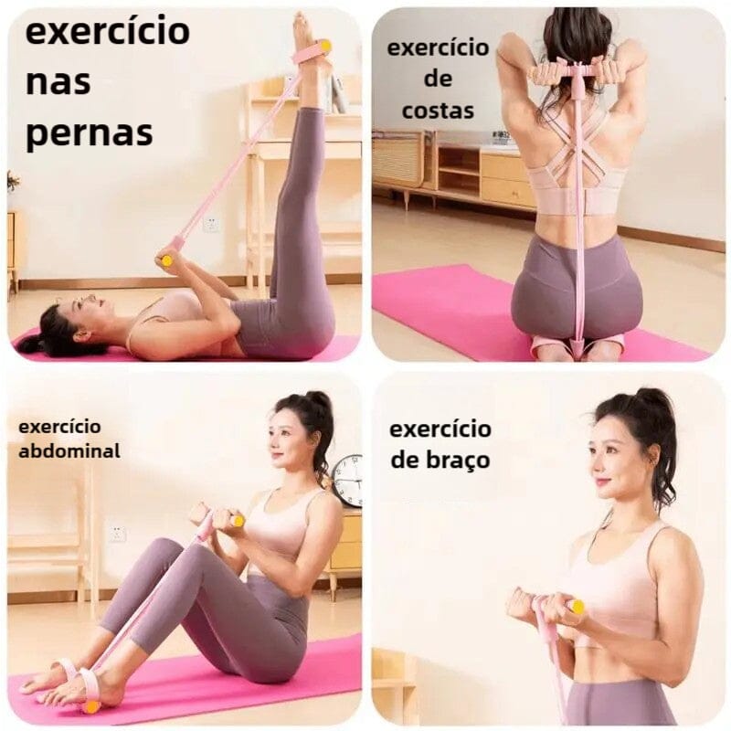 Kit de Treino Caseiro - 250+ Variações de Treinos - Versátil e fácil de usar