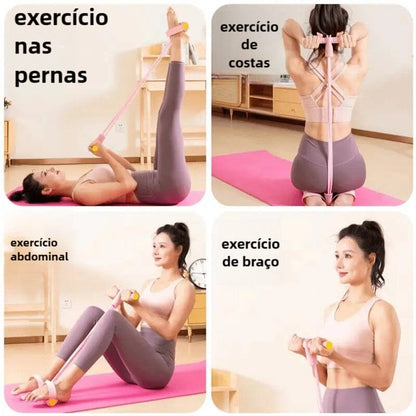 Kit de Treino Caseiro - 250+ Variações de Treinos - Versátil e fácil de usar