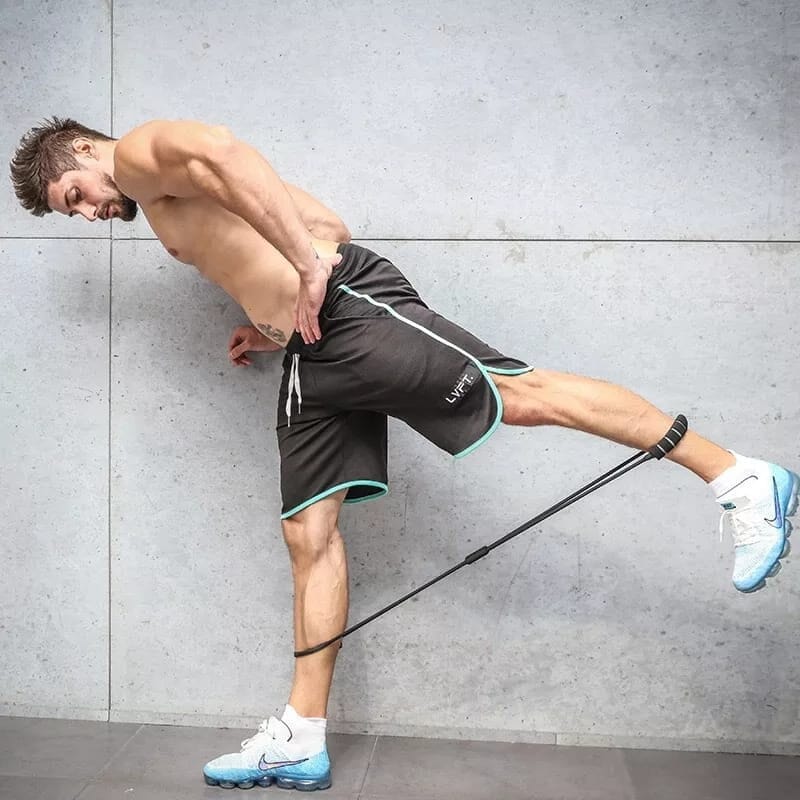 Elástico Cross Tube de Tensão – Exercício Multifuncional em Casa