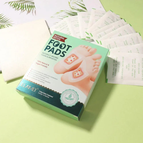 DetoxFeet™ – Adesivo Detox para Pés - Elimina Toxinas, Diminui o Inchaço