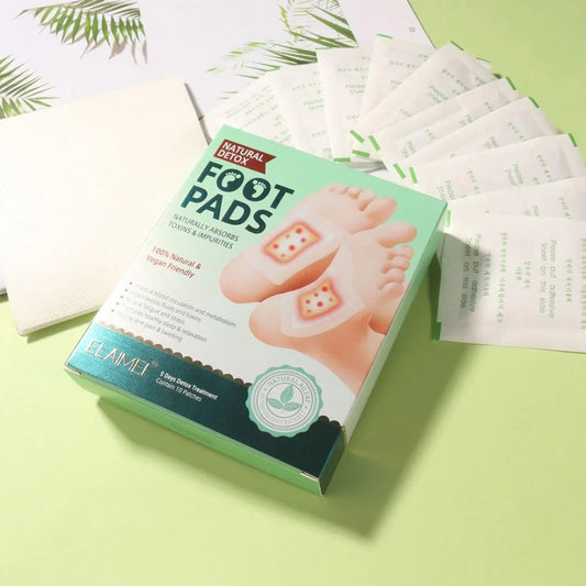 DetoxFeet™ – Adesivo Detox para Pés - Elimina Toxinas, Diminui o Inchaço